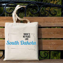 Es gibt keinen Ort wie die South Dakota Tote Tag Tragetasche