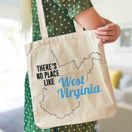 Es gibt keinen Ort wie die West Virginia Tote Tag Tragetasche