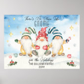 Es gibt keinen Ort wie Gnome für den Urlaub Poster (Vorne)