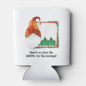 Es gibt keinen Ort wie GNOME, für die Ferien. Dosenkühler (Rückseite)