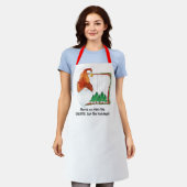 Es gibt keinen Ort wie GNOME, für die Ferien. Schürze (Getragen)