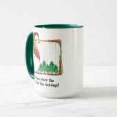 Es gibt keinen Ort wie GNOME, für die Ferien. Tasse (Vorderseite Links)