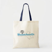 Es gibt keinen Ort wie Massachusetts, Tote Bag Tragetasche (Vorne)