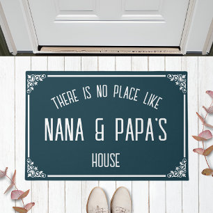 Es gibt keinen Ort wie NANA & PAPA's House Aquamar Fußmatte