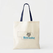 Es gibt keinen Ort wie Nebraska, Tote Bag, Mama Ge Tragetasche (Vorne)