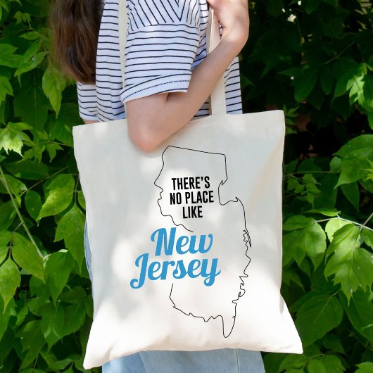 Es gibt keinen Ort wie New Jersey Tote Bag Tragetasche
