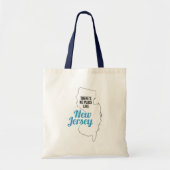 Es gibt keinen Ort wie New Jersey Tote Bag Tragetasche (Vorne)