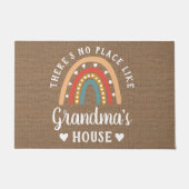 Es gibt keinen Ort wie Oma's House Rainbow Fußmatte (Vorderseite)