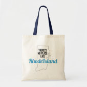 Es gibt keinen Ort wie Rhode Island Tote Bag Tragetasche (Vorne)