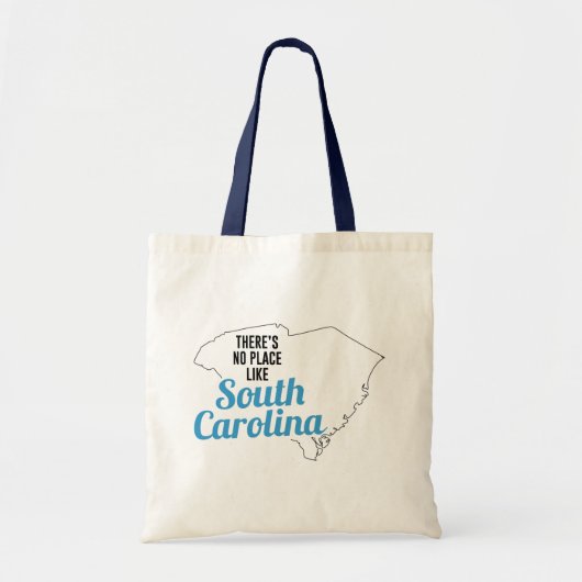 Es gibt keinen Ort wie South Carolina Tote Bag Tragetasche (Vorne)