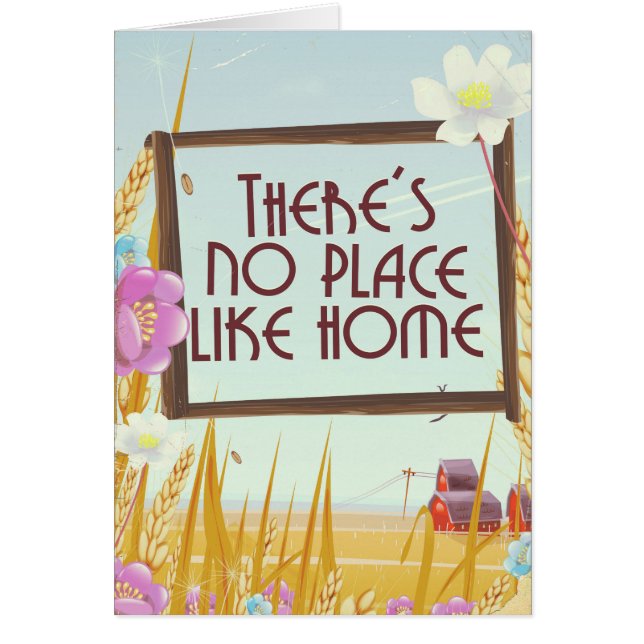 Es gibt keinen Ort wie Zuhause. (Vorne)