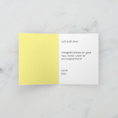 Es gibt keinen Ort wie Zuhause - Anpassbar Karte (Innenseite)