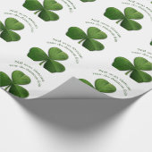 Es gibt keinen Ort wie Zuhause Geschenkpapier (Ecke)