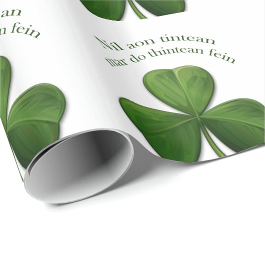 Es gibt keinen Ort wie Zuhause Geschenkpapier (Rolleneckpunkt)