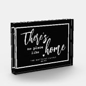 Es gibt keinen Ort wie Zuhause-Individuelle Name Fotoblock (Links)