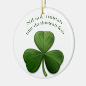 Es gibt keinen Ort wie Zuhause Keramik Ornament (Links)