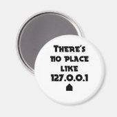 Es gibt keinen Ort wie Zuhause Magnet (Vorderseite/Rückseite)