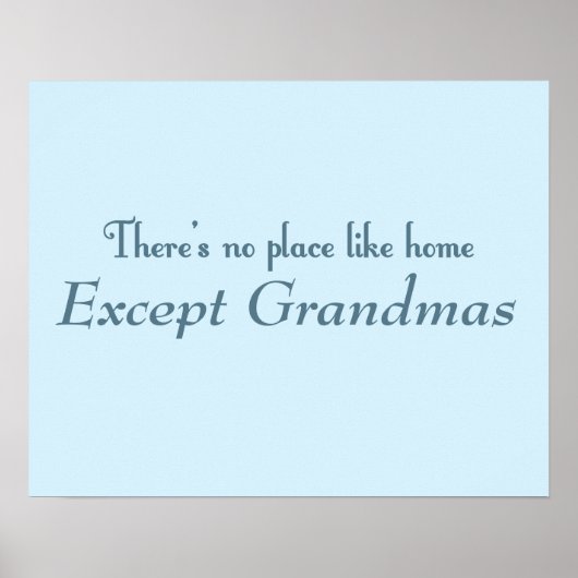 Es gibt keinen Ort wie Zuhause Poster (Vorne)