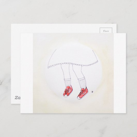 Es gibt keinen Ort wie Zuhause Postkarte (Vorne/Hinten)