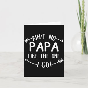 Es gibt keinen Papa wie den, den ich habe, lustige Karte
