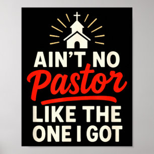 Es gibt keinen Pastor wie den, den ich habe - Chri Poster