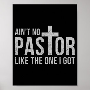 Es gibt keinen Pastor wie den, den ich habe Lustig Poster