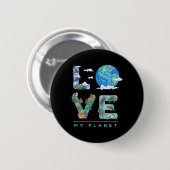 Es gibt keinen Plan B zum Klimaschutz Button (Vorne & Hinten)