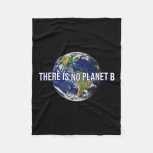Es gibt keinen Planet-B-Klimaschutz Fleecedecke