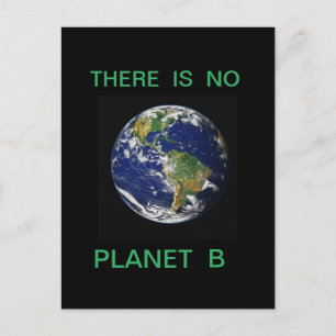 ES GIBT KEINEN PLANET B POSTKARTE