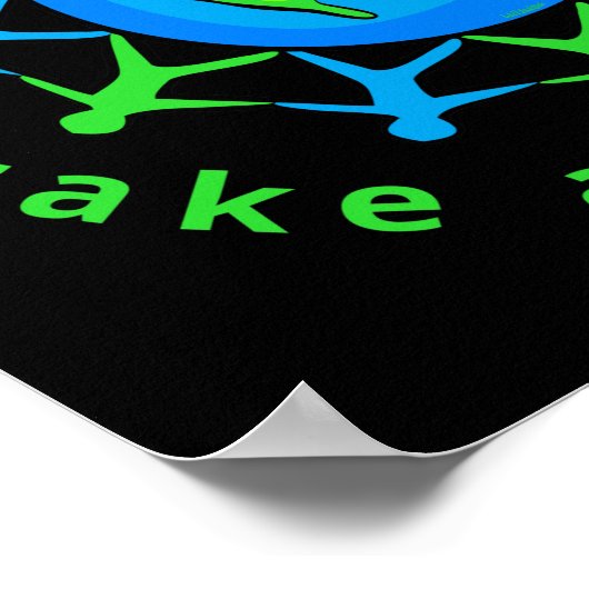 ES GIBT KEINEN PLANET B, TUN SIE JETZT! POSTER (Ecke)