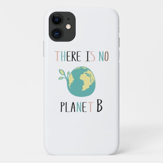 Es gibt keinen Planeten B Case-Mate iPhone Hülle (Rückseite)