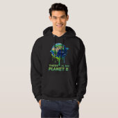 Es gibt keinen Planeten B - das Erdklima Gerettet Hoodie (Vorne ganz)