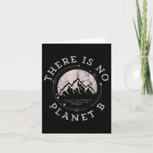Es gibt keinen Planeten-B-Erd-Tag 2020 Camping Nat Karte