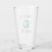 Es gibt keinen Planeten B Glas (Rückseite)
