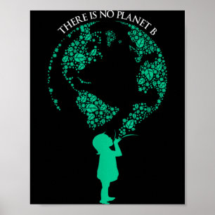 Es gibt keinen Planeten B - Globale Erwärmung _1  Poster
