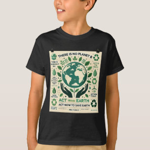 Es gibt keinen Planeten B - Handeln Sie jetzt, um  T-Shirt