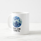 Es gibt keinen Planeten B Kaffeetasse (Vorderseite Links)