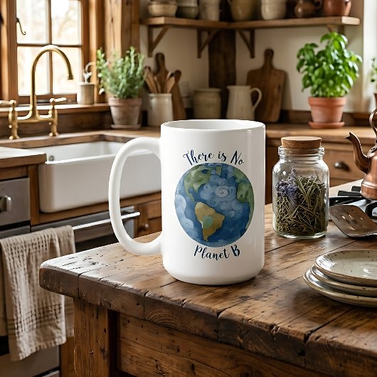 Es gibt keinen Planeten B Kaffeetasse