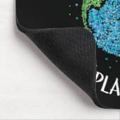 Es gibt keinen Planeten B Klima Erde C Mousepad (Ecke)
