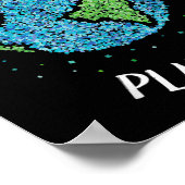 Es gibt keinen Planeten B Klima Erde C Poster (Ecke)