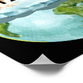 Es gibt keinen Planeten-B-Klimawandel Poster (Ecke)