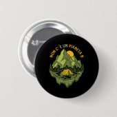 Es gibt keinen Planeten-B-Mütter-Umwelt Button (Vorne & Hinten)