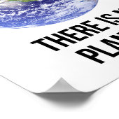 Es gibt keinen Planeten B Poster (Ecke)