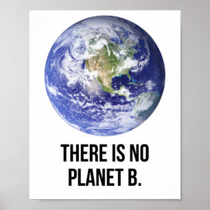 Es gibt keinen Planeten B Poster