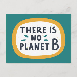Es gibt keinen Planeten B Postkarte