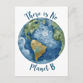Es gibt keinen Planeten B Postkarte