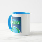 Es gibt keinen Planeten B Tasse (Vorderseite Links)