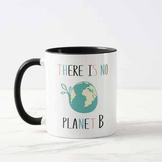 Es gibt keinen Planeten B Tasse (Links)