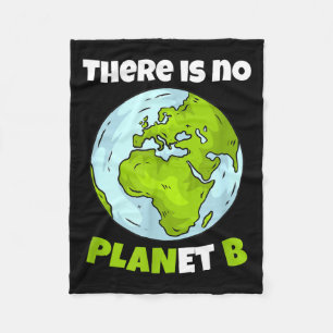 Es gibt keinen Planeten B Umweltbewegung Umweltakt Fleecedecke