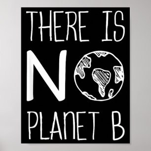 Es gibt keinen Planeten B, Umweltbewusstsein, Hand Poster